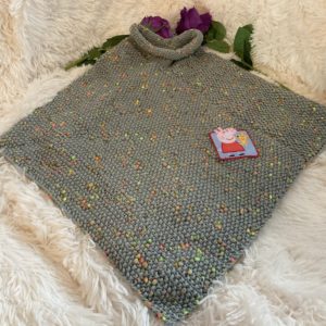 Poncho (Peppa Pig) mit Schal
